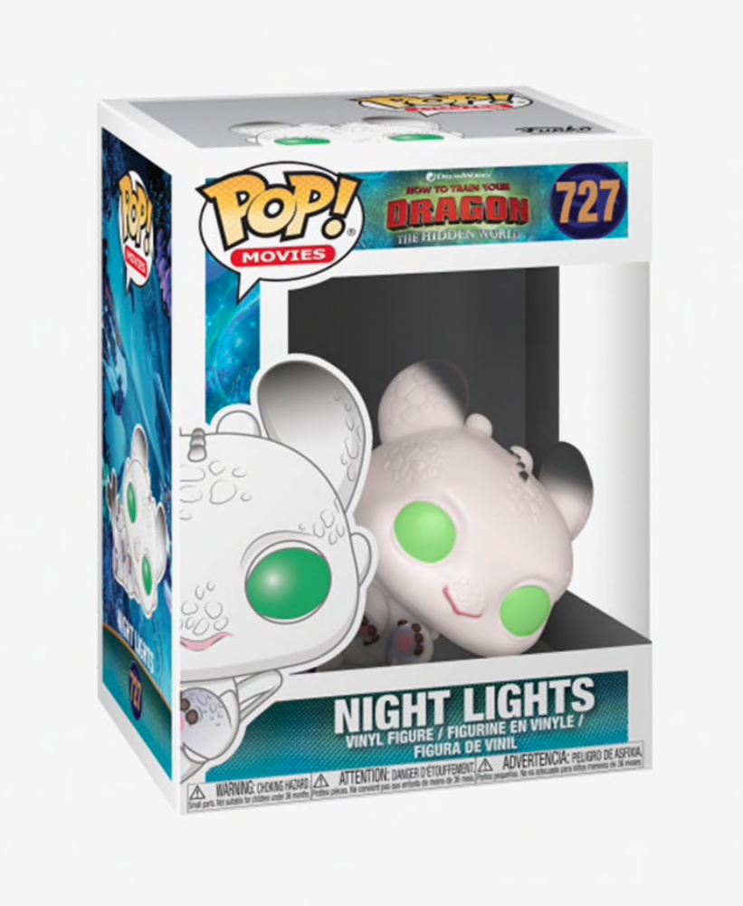 Funko Pop Movies How to Train Your Dragon Night Lights Vinyl Figure 36376 eBay